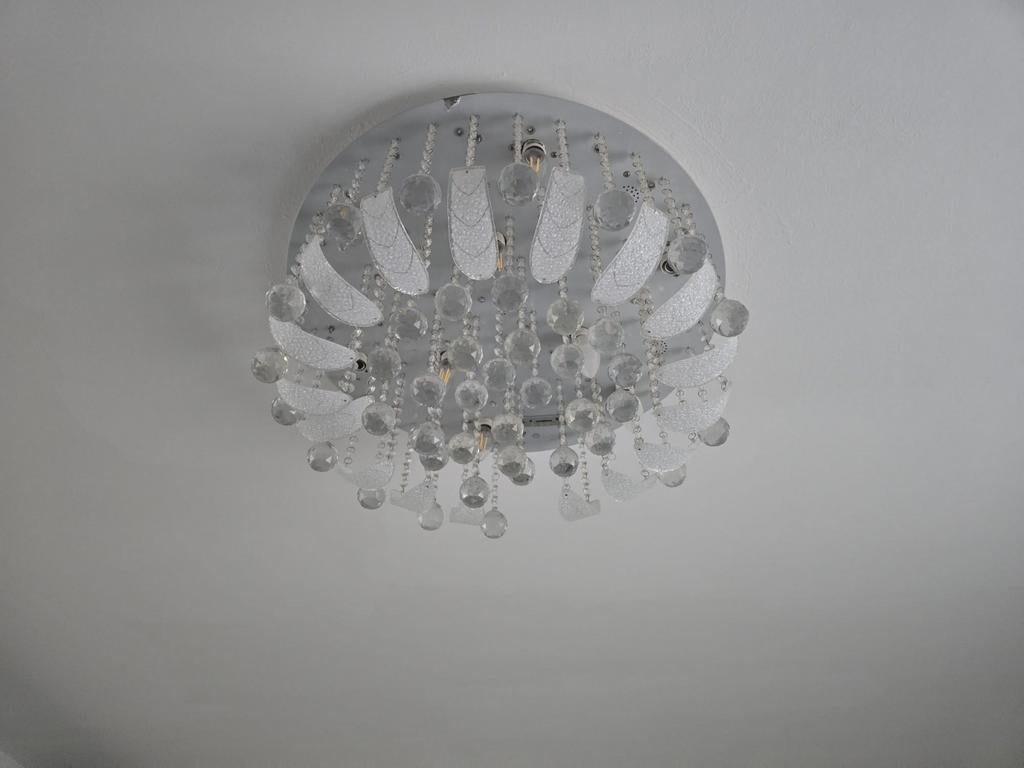 Verlichting 2 stuks met parels, Ophalen, Zo goed als nieuw, Glas, Koningrijk