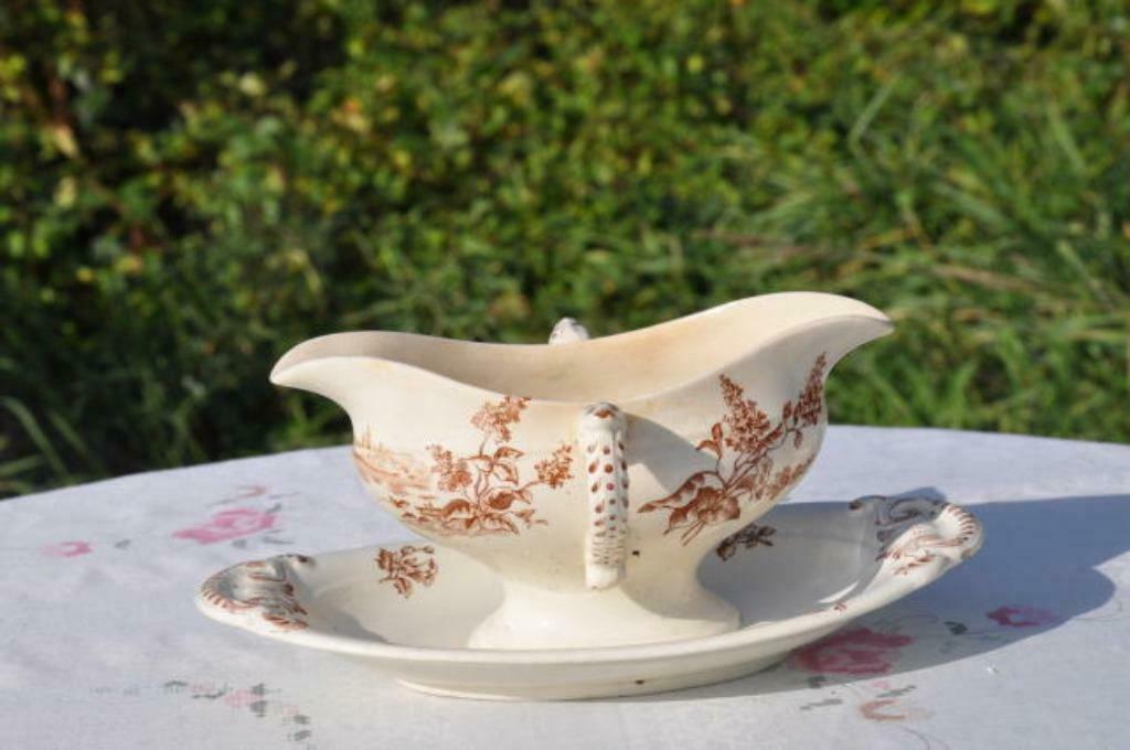§  sauciere monobloc boch freres cotage terre de fer, Enlèvement ou Envoi