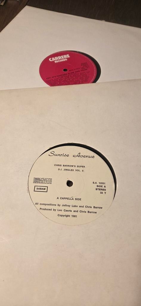 Chris Barrow. Maxi single., Enlèvement ou Envoi