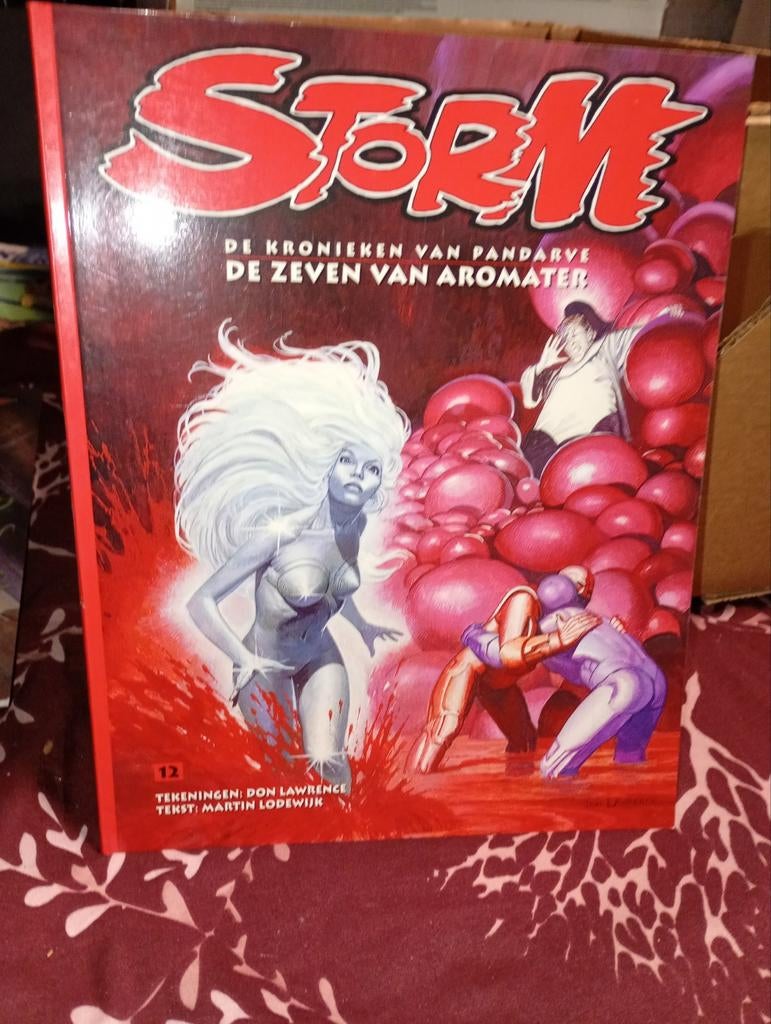 Couverture souple en couleur non lue de la série, STORM,, Une BD, Enlèvement ou Envoi, Comme neuf, Don Lawrence
