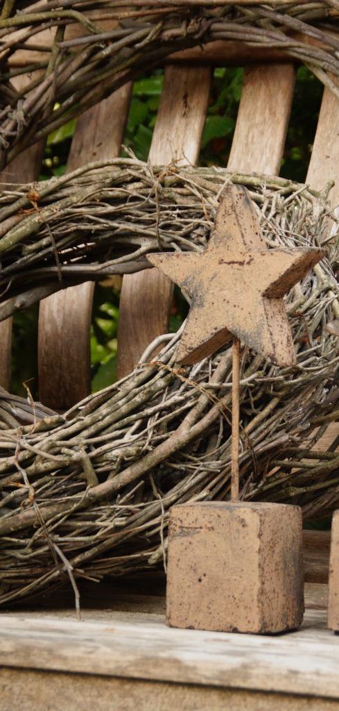 Ster op Voet - Christmas Statues - LANDELIJK Brynxz, Ophalen of Verzenden, Nieuw