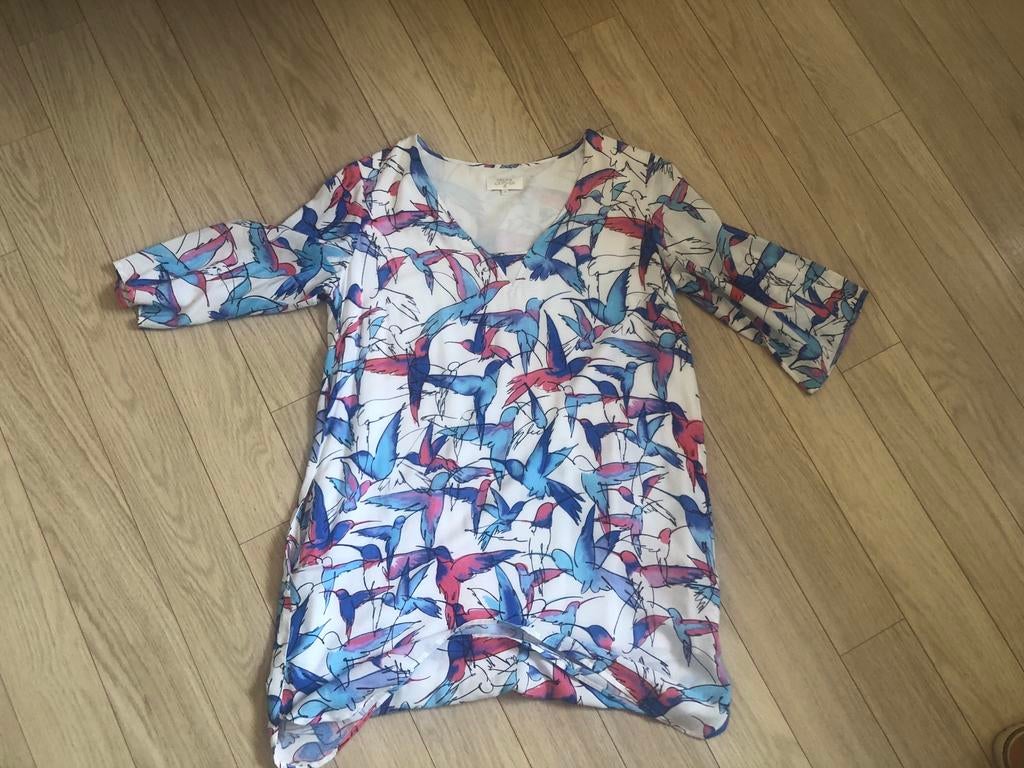 Kleurig kleedje Dream Catcher, Kleding | Dames, Maat 38/40 (M), Boven de knie, Verzenden, Blauw