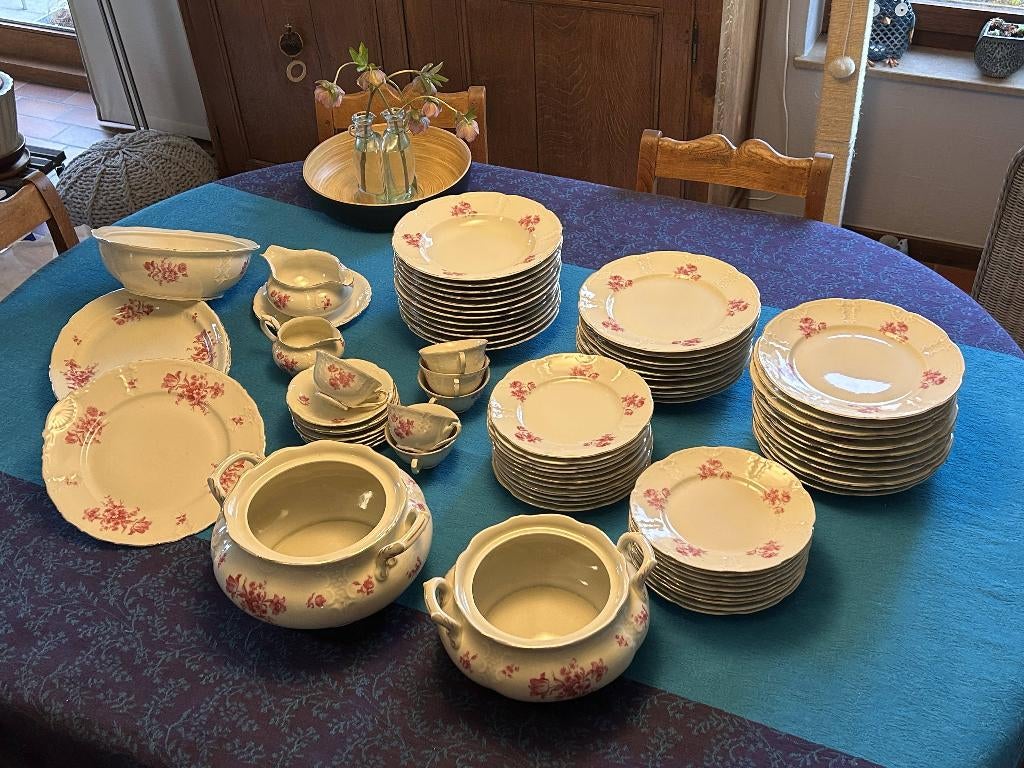 Beau service vintage Mosa Maastricht (75 pièces), Huis en Inrichting, Keuken | Servies, Ophalen, Gebruikt