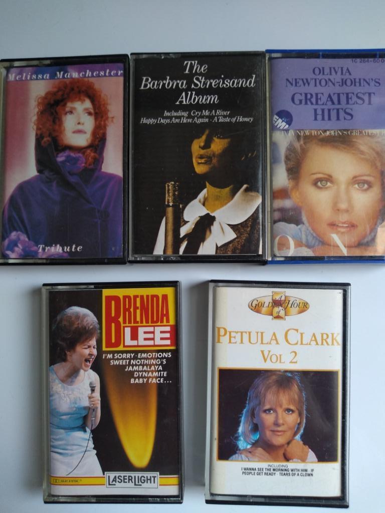Audiocassettes voor vrouwenstemmen., Cd's en Dvd's, 2 t/m 25 bandjes, Ophalen of Verzenden, Zo goed als nieuw, Voorbespeeld
