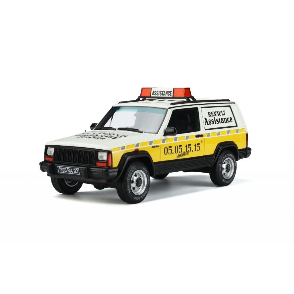 OttOmobile Jeep Cherokee 1989 Renault Assistance 1/18, Hobby en Vrije tijd, Ophalen of Verzenden, Nieuw, Auto, OttOMobile