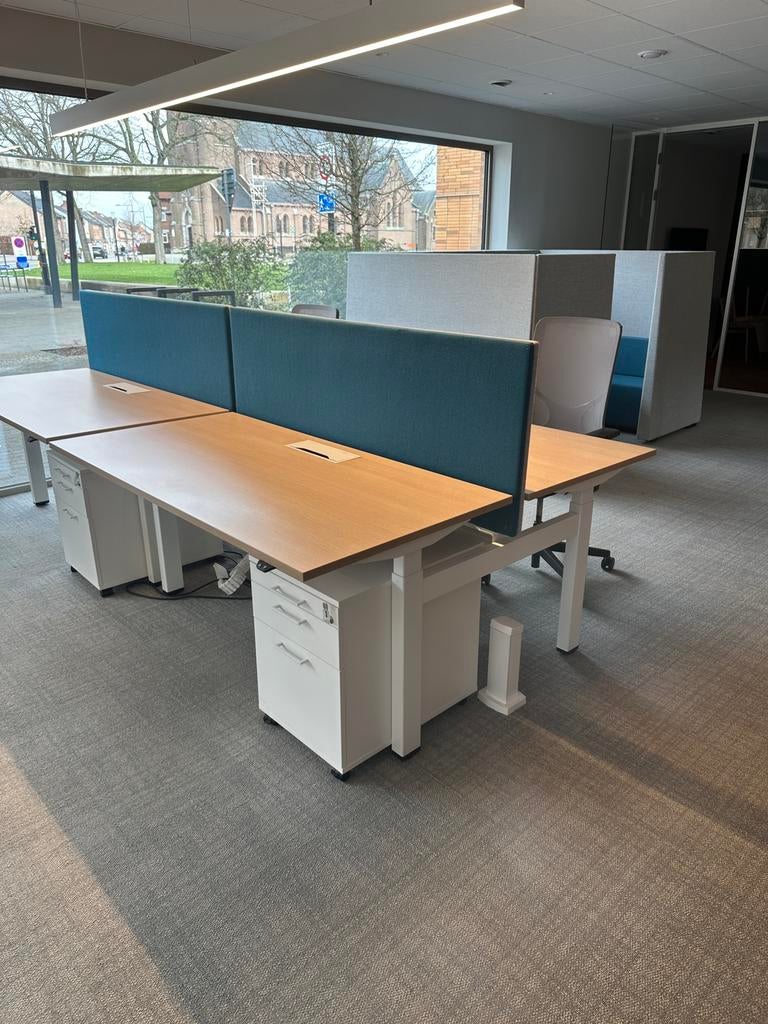 Dubbele werktafel Zit Sta, Zakelijke goederen, Ophalen