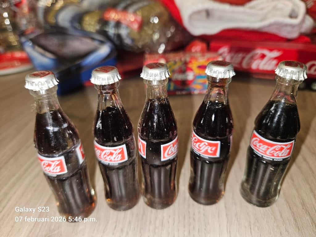 Mini cola flesjes, Verzamelen, Ophalen of Verzenden