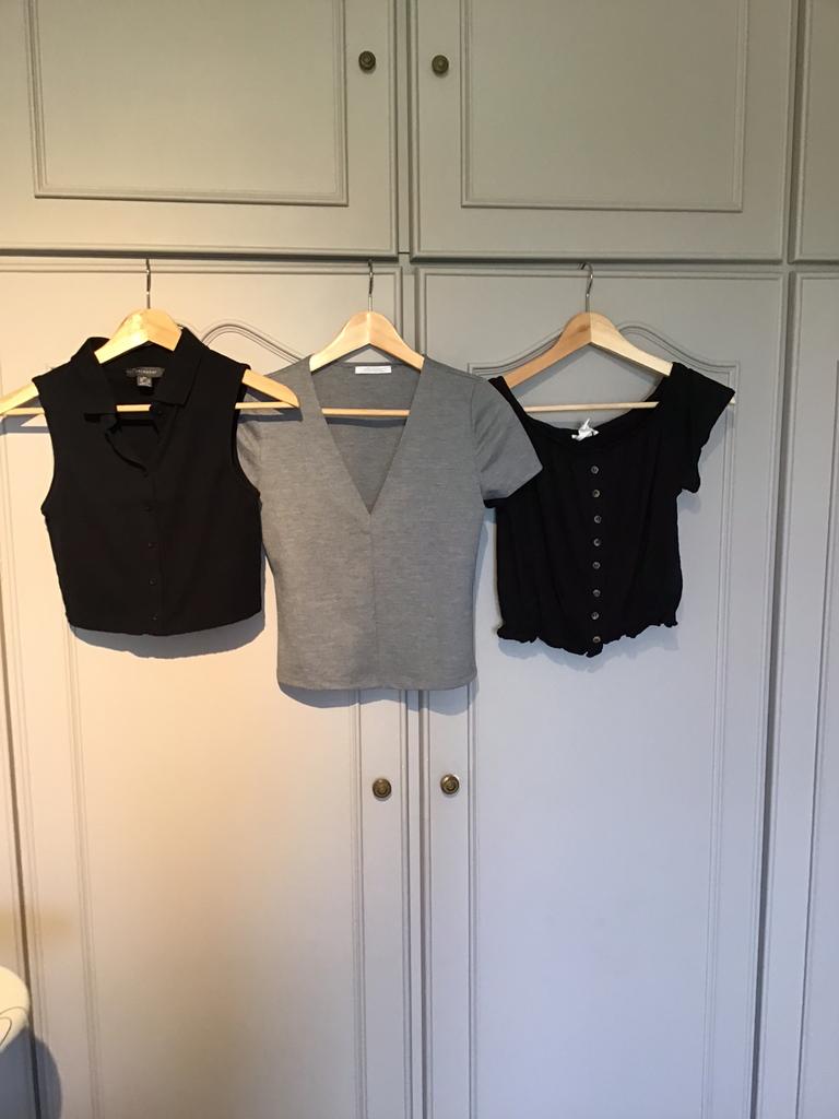 Top H&M Zara Primark., Ophalen of Verzenden, Gedragen, Maat 36 (S), Zwart