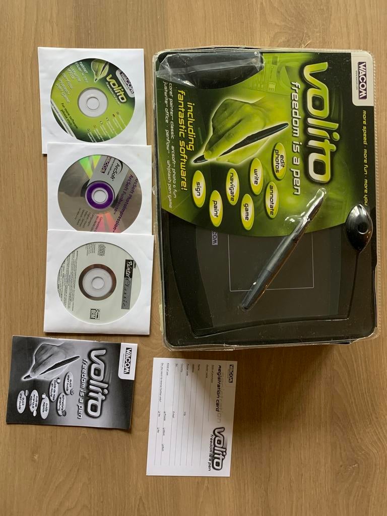 Wacom Volito tekentablet, Computers en Software, Ophalen of Verzenden, Zo goed als nieuw