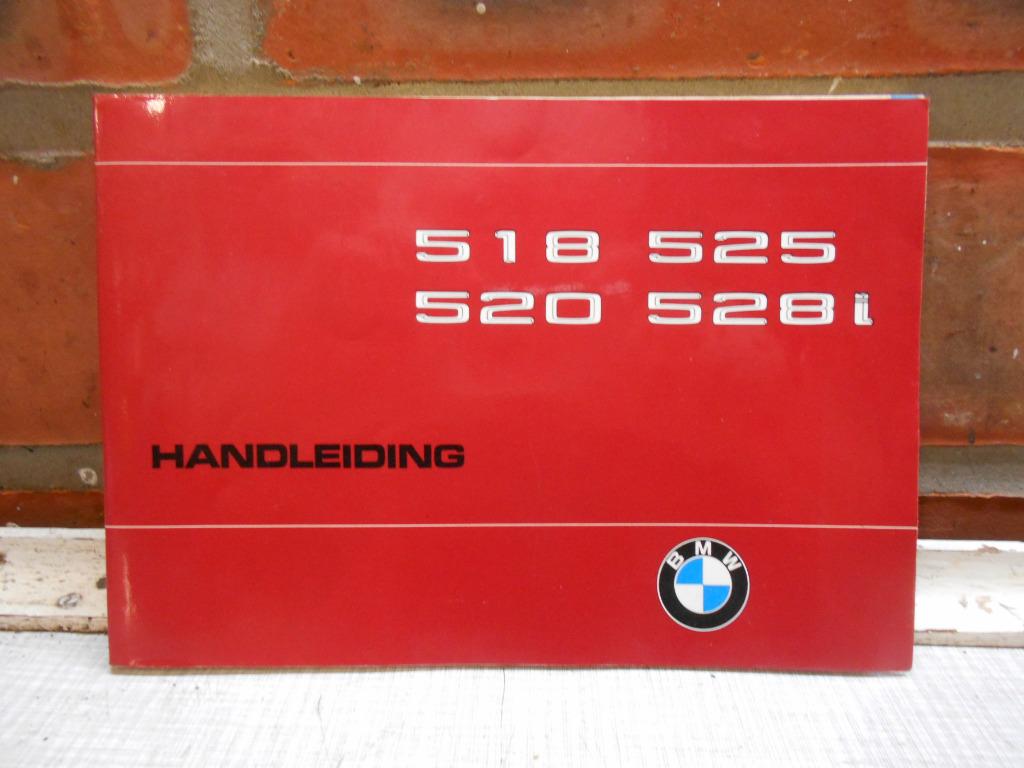 Handleiding BMW 518 - BMW 525 - BMW 520 - BMW 528i, Auto's, BMW, Particulier, Te koop