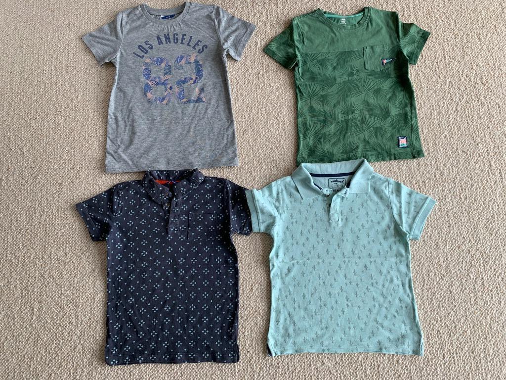 t-shirts korte mouw maat 7 à 8 jaar in prima staat, Kinderen en Baby's, Kinderkleding | Maat 122, Gebruikt, Jongen of Meisje, Ophalen of Verzenden