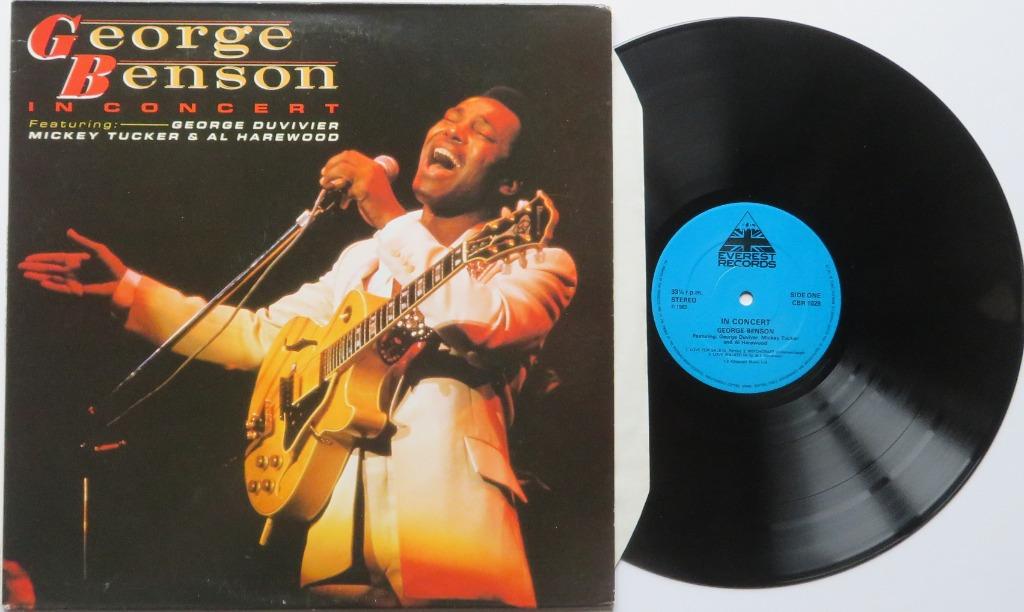 George Benson - En concert. Lp, 12 pouces, 1980 à nos jours, Enlèvement ou Envoi, Utilisé