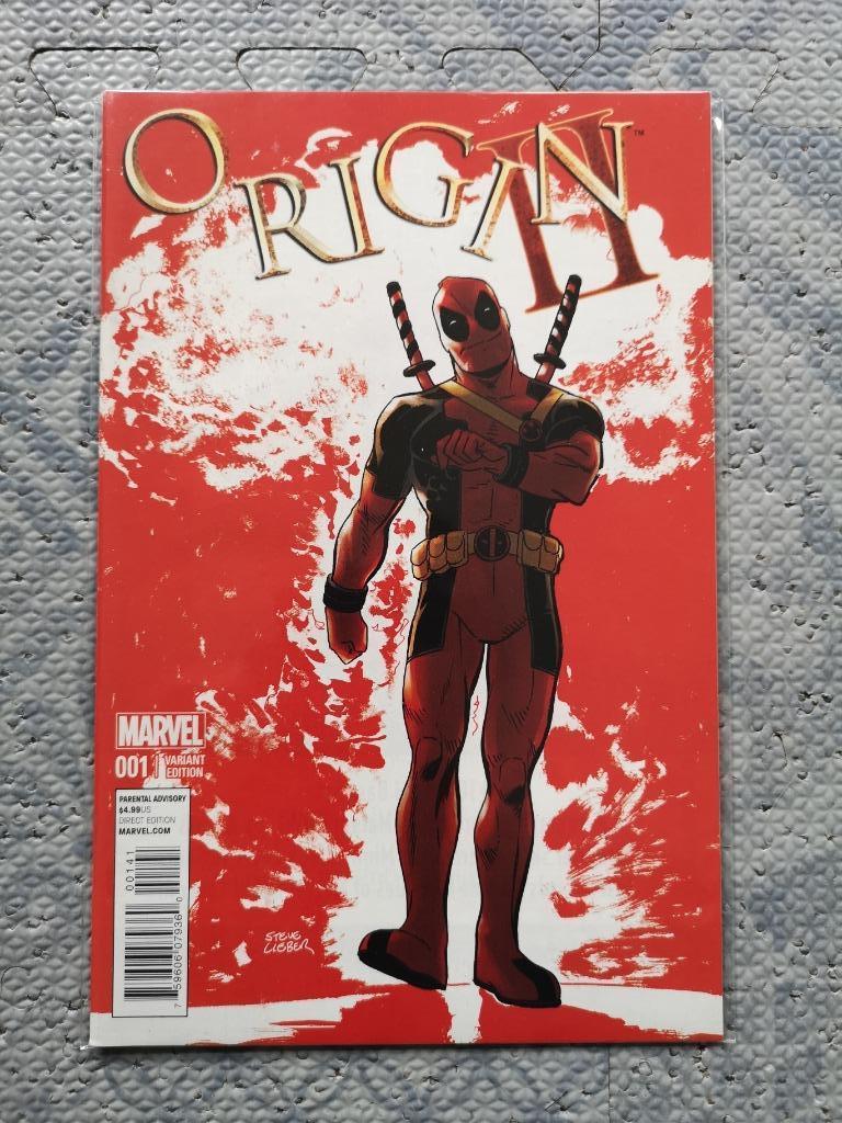 Origin II #1 Deadpool variant cover (2014), Eén comic, Ophalen of Verzenden, Nieuw