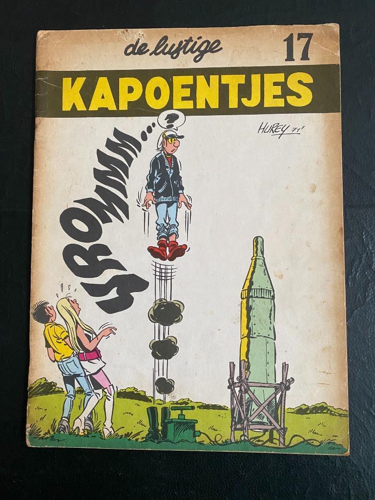 Kapoentjesalbum 17 (1e Druk - 1971), Boeken, Gelezen, Eén stripboek, Ophalen of Verzenden, HUREY