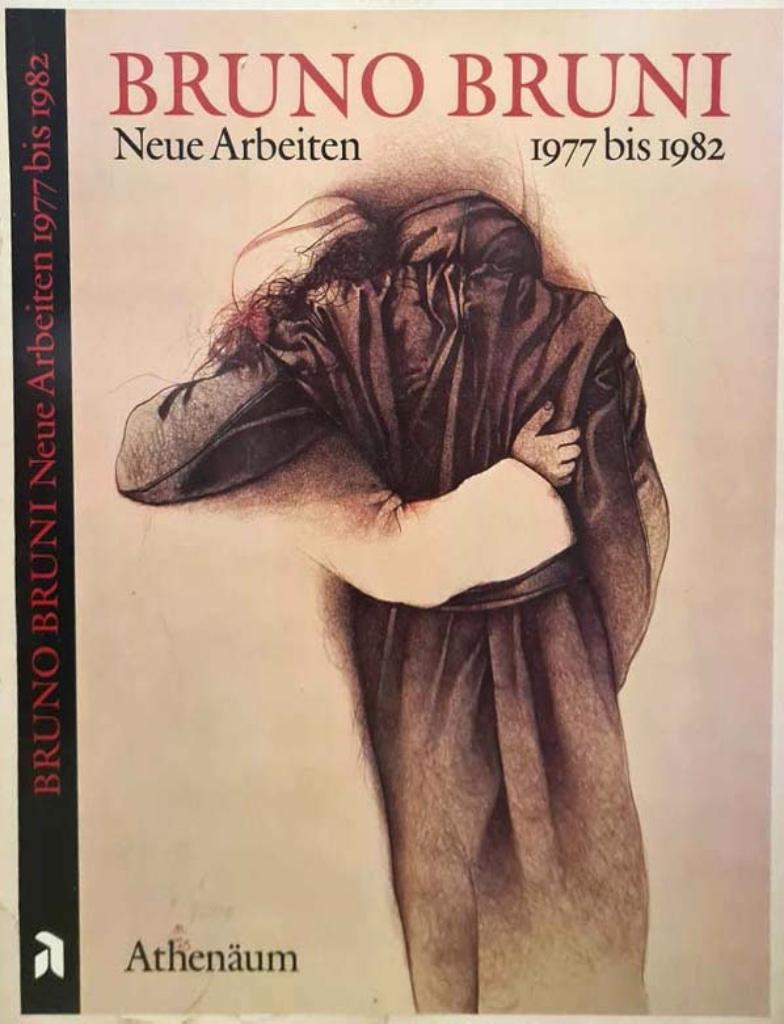 vintage poster Bruno Bruni-Neue Arbeiten-in lijst-lees info!, Ophalen
