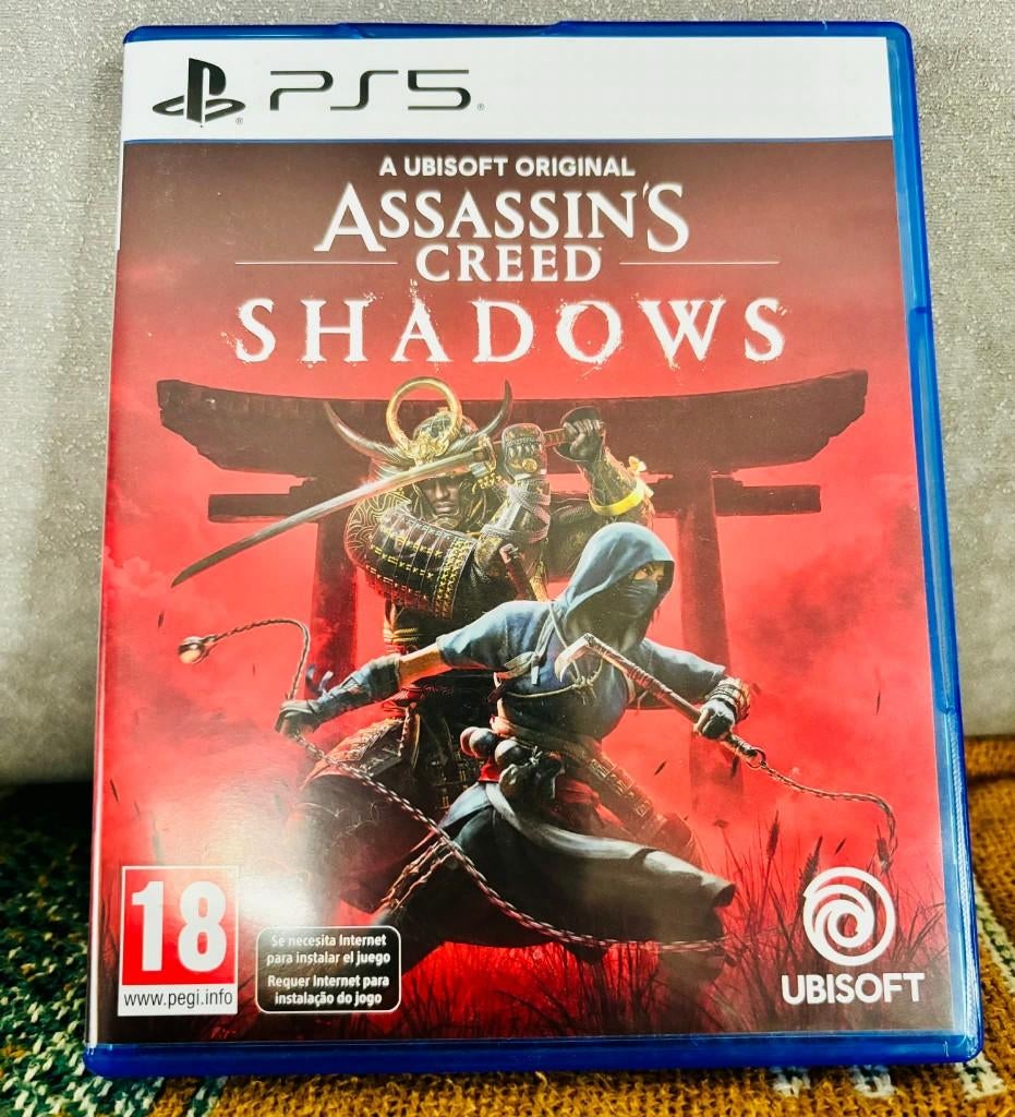 Assassin's Creed Shadows PS5, Avontuur en Actie, 1 speler, Ophalen of Verzenden, Zo goed als nieuw