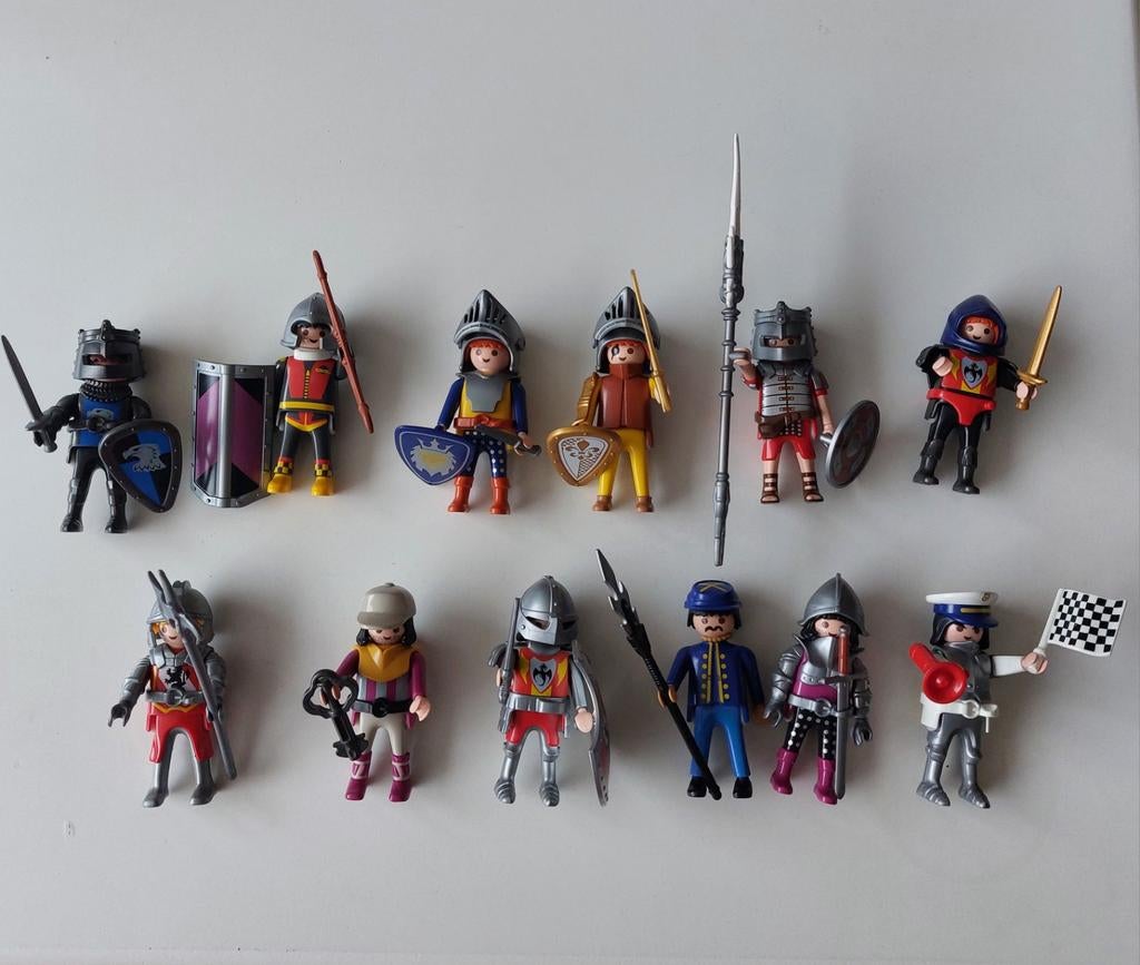 Playmobil. Ridders/mannetjes à €1.00 stuk, Ophalen
