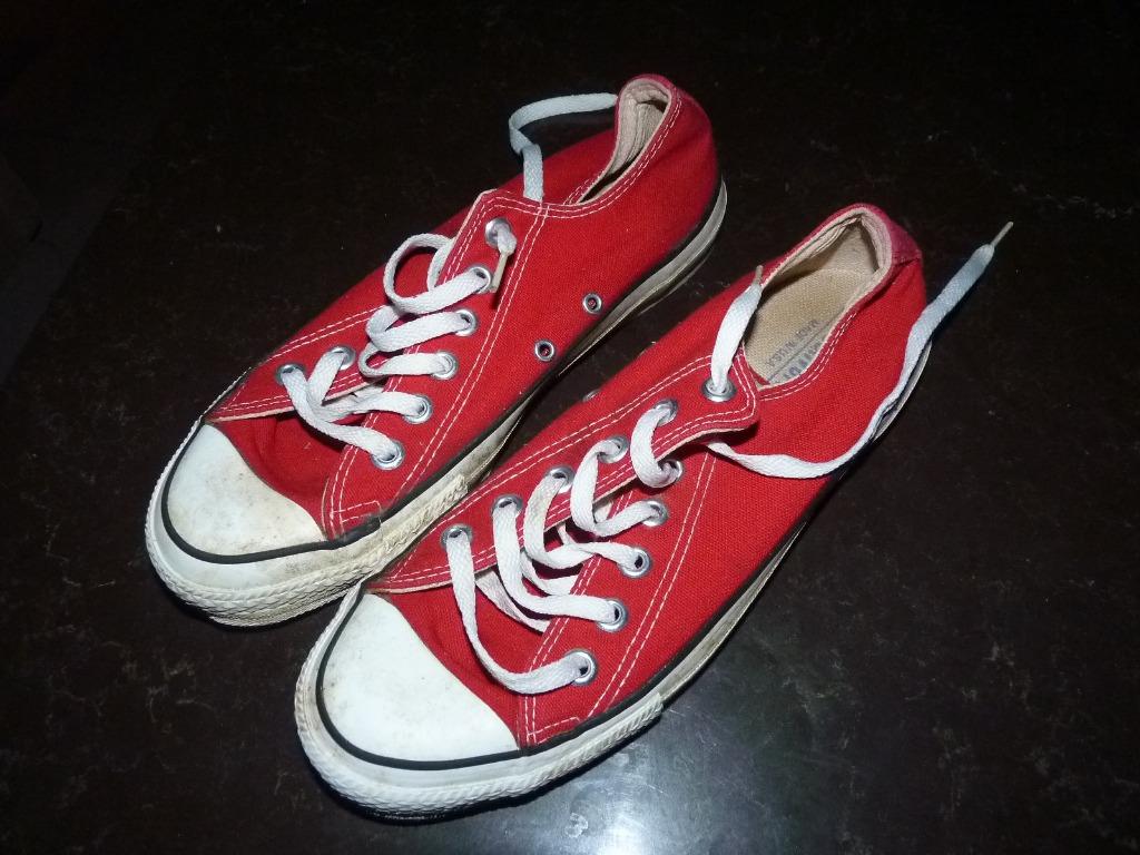 all stars converse  baskets maat 38 (6.5), Ophalen of Verzenden, Sneakers, Gedragen, Rood