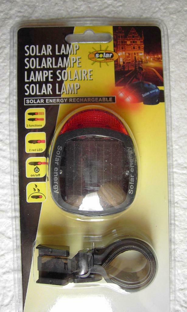 Lampe Solaire Vélo, Enlèvement ou Envoi, Neuf, Autres types