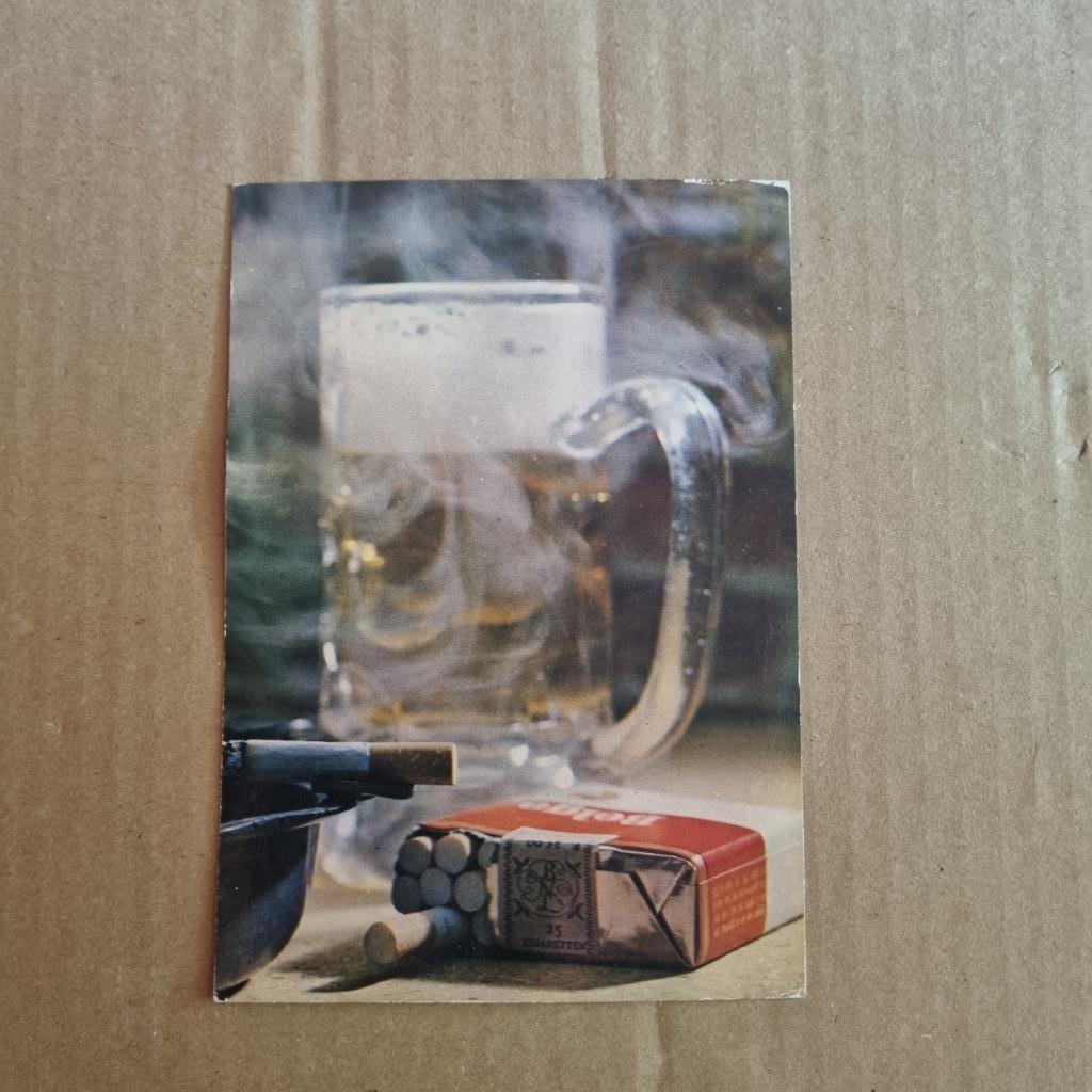 Carte postale Bière (modèle 1), Ophalen of Verzenden, Gebruikt, Overige typen, Overige merken