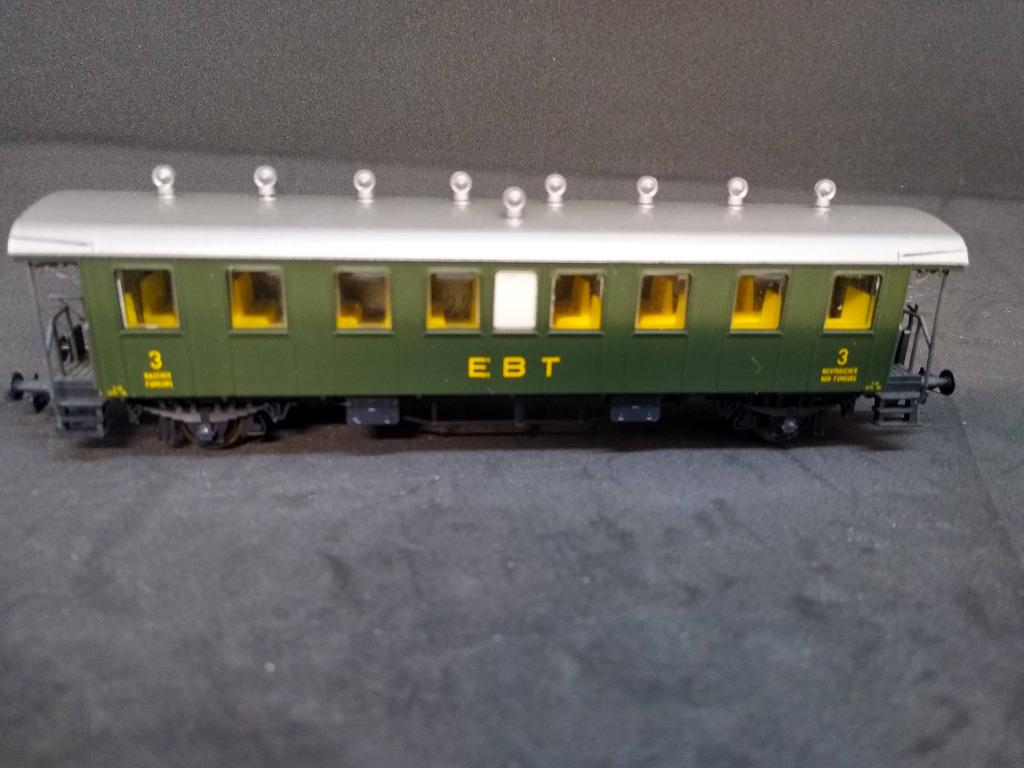 Liliput 278 51 Zwitserse EBT wagon, nieuw, Hobby en Vrije tijd, Modeltreinen | H0, Gelijkstroom, Ophalen of Verzenden, Liliput