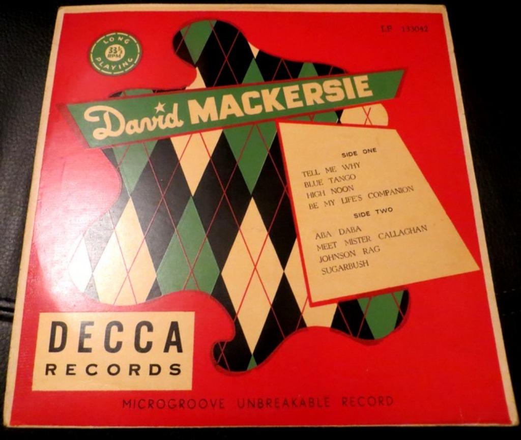 10 " VINYL - David Mackersie At The Organ, Verzenden, Gebruikt, 10 inch, Jazz