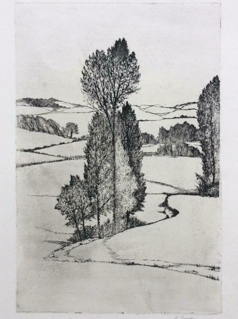 Eugeen Yoors (Antwerpen, 1879 – Berchem, 1975)  Landschap, Antiek en Kunst, Ophalen of Verzenden