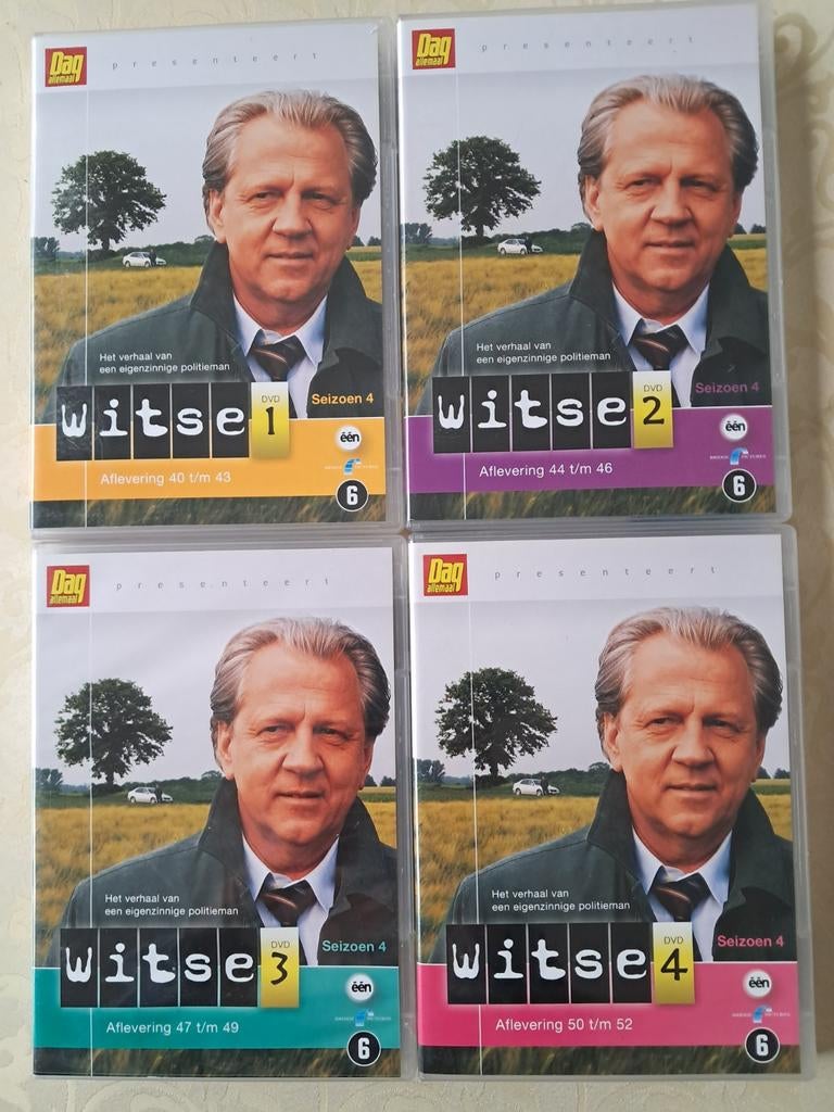 Dvd Witse. Seizoen 4., Cd's en Dvd's, Ophalen of Verzenden