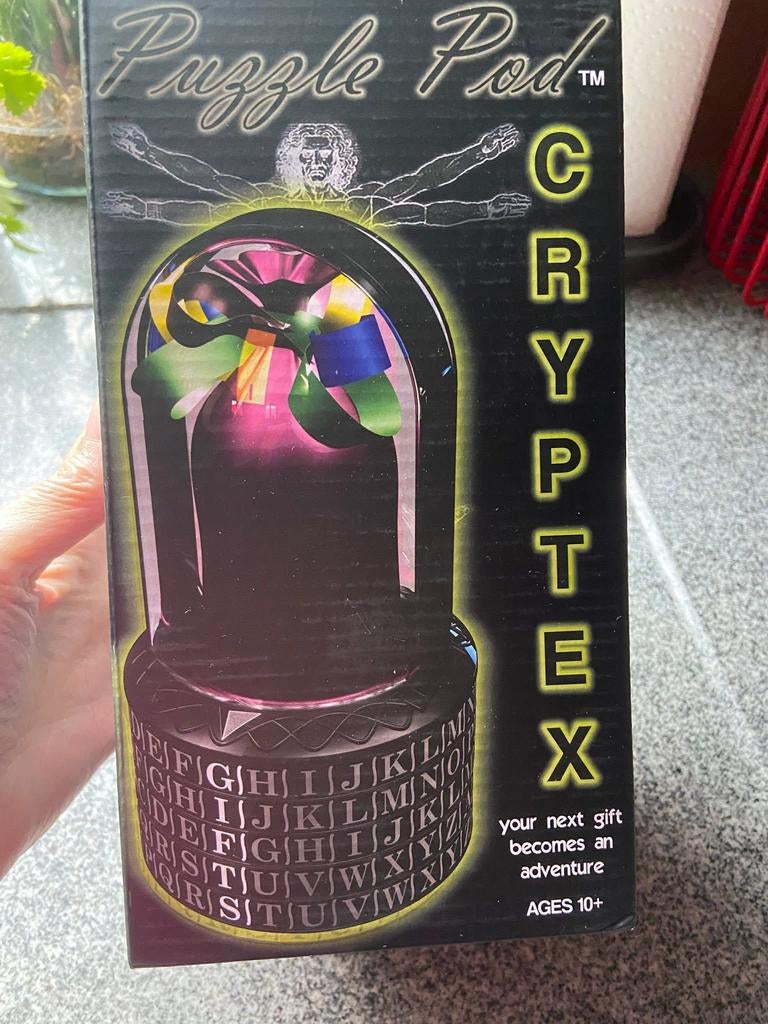 Puzzle Pod Cryptex gebaseerd op Da Vinci, Enlèvement, Comme neuf
