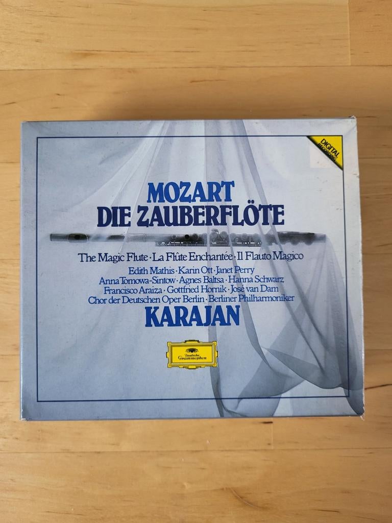 Cd Opera Mozart Die Zauberflöte, Boxset, Gebruikt, Opera of Operette, Ophalen of Verzenden
