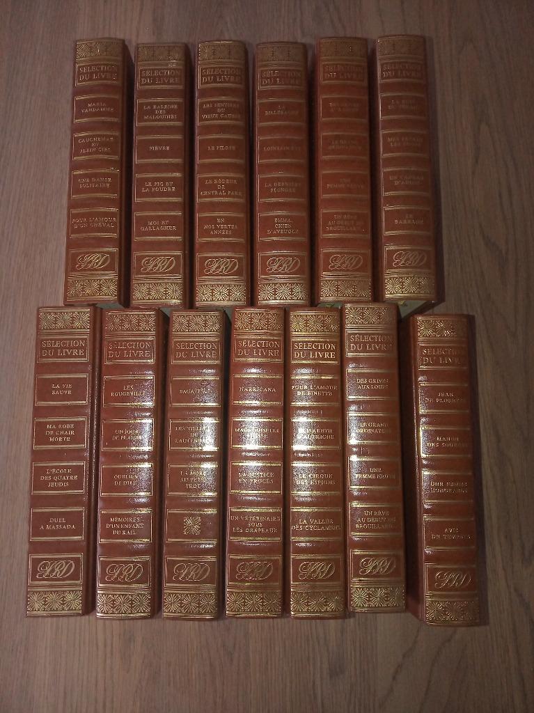 Série de livres 'Sélection du livre' Reader's Digest, Enlèvement ou Envoi, Comme neuf, Zie beschrijving