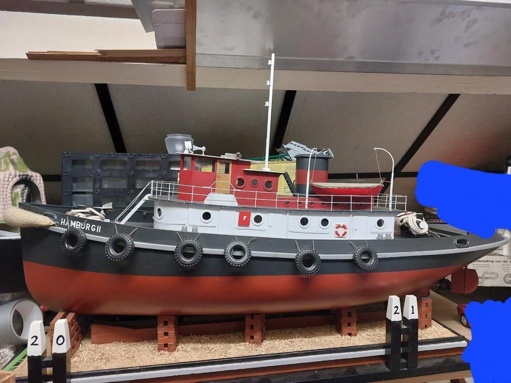 sleepboot Hamburg II, Ophalen, Gebruikt
