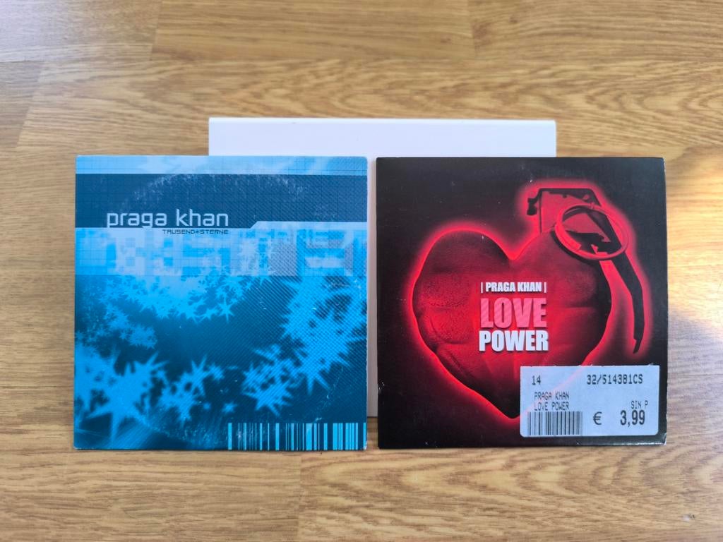 Praga Khan trusend*sterne - Praga Khan love power cd/single., Cd's en Dvd's, Ophalen of Verzenden, Zo goed als nieuw