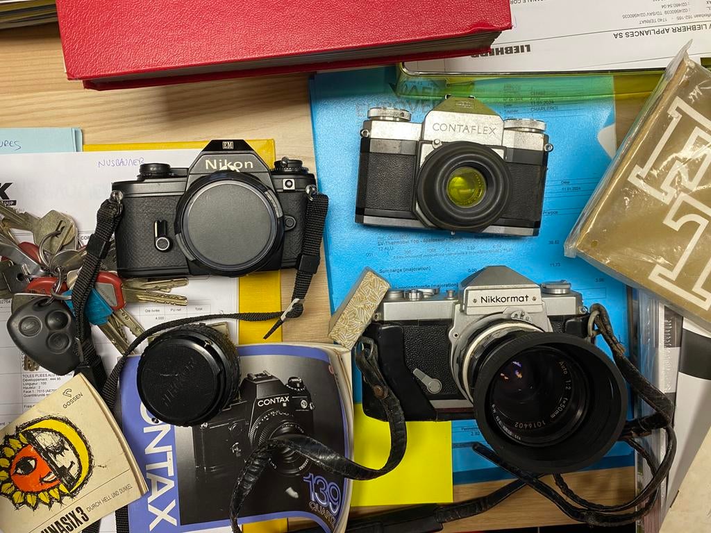 lot d’appareil photos ancien mais en état ., Enlèvement ou Envoi