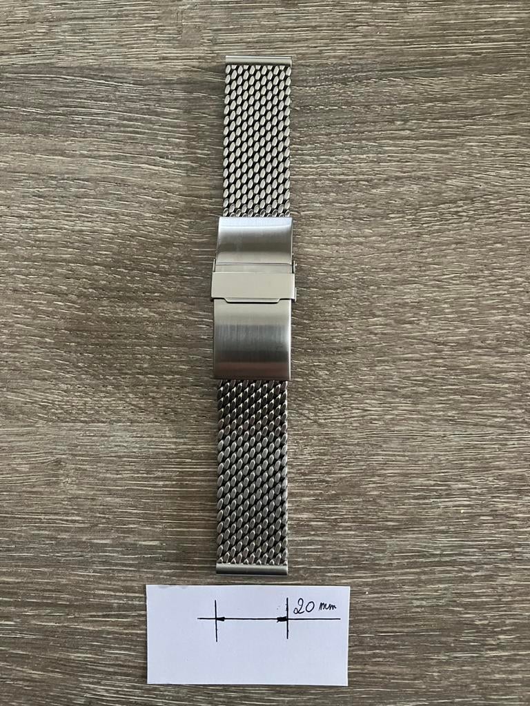 Pour connaisseurs  , Bracelet de montre de luxe, Enlèvement, Neuf, Acier, Acier