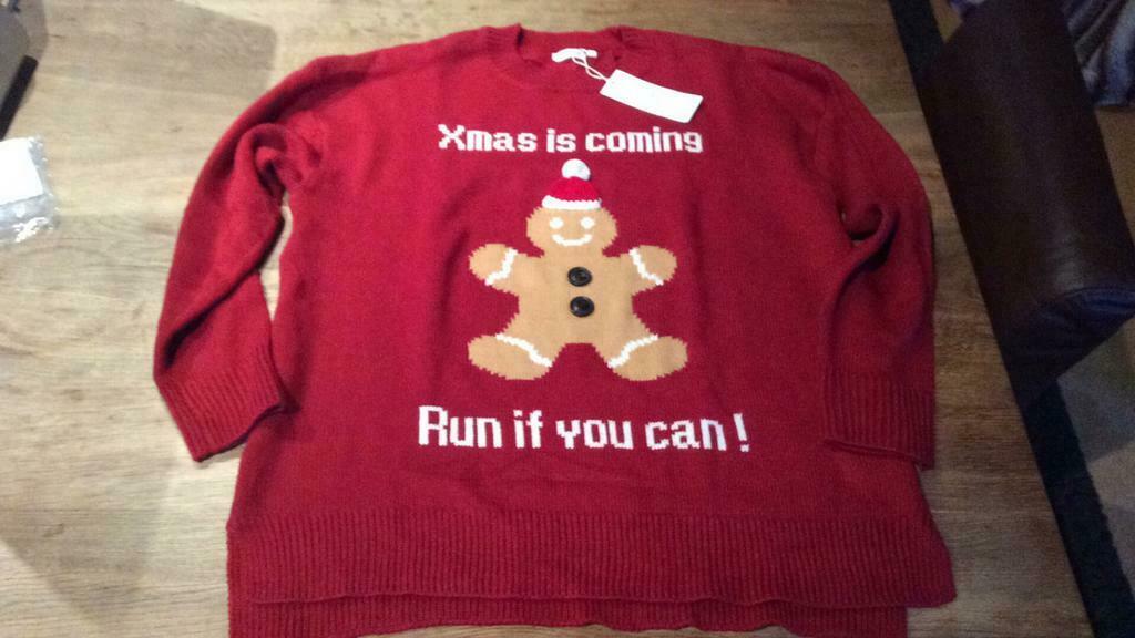 Oysho trui gingerbreadman large nieuw, Enlèvement ou Envoi, Neuf