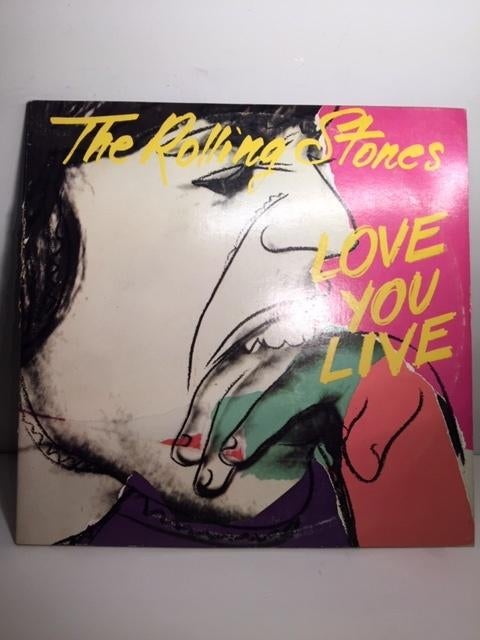 LP - The Rolling Stones - Love You Live ( 2 x LP Gatefold Vi, Cd's en Dvd's, Vinyl | Rock, Zo goed als nieuw, Rock-'n-Roll, 12 inch
