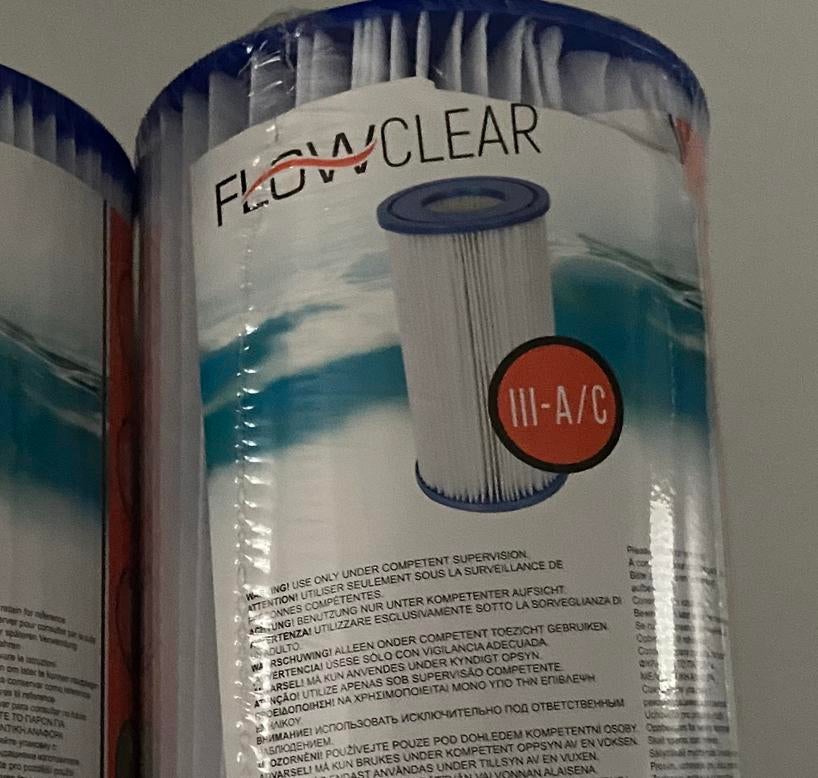 2 filtres pour piscine, Enlèvement, Neuf