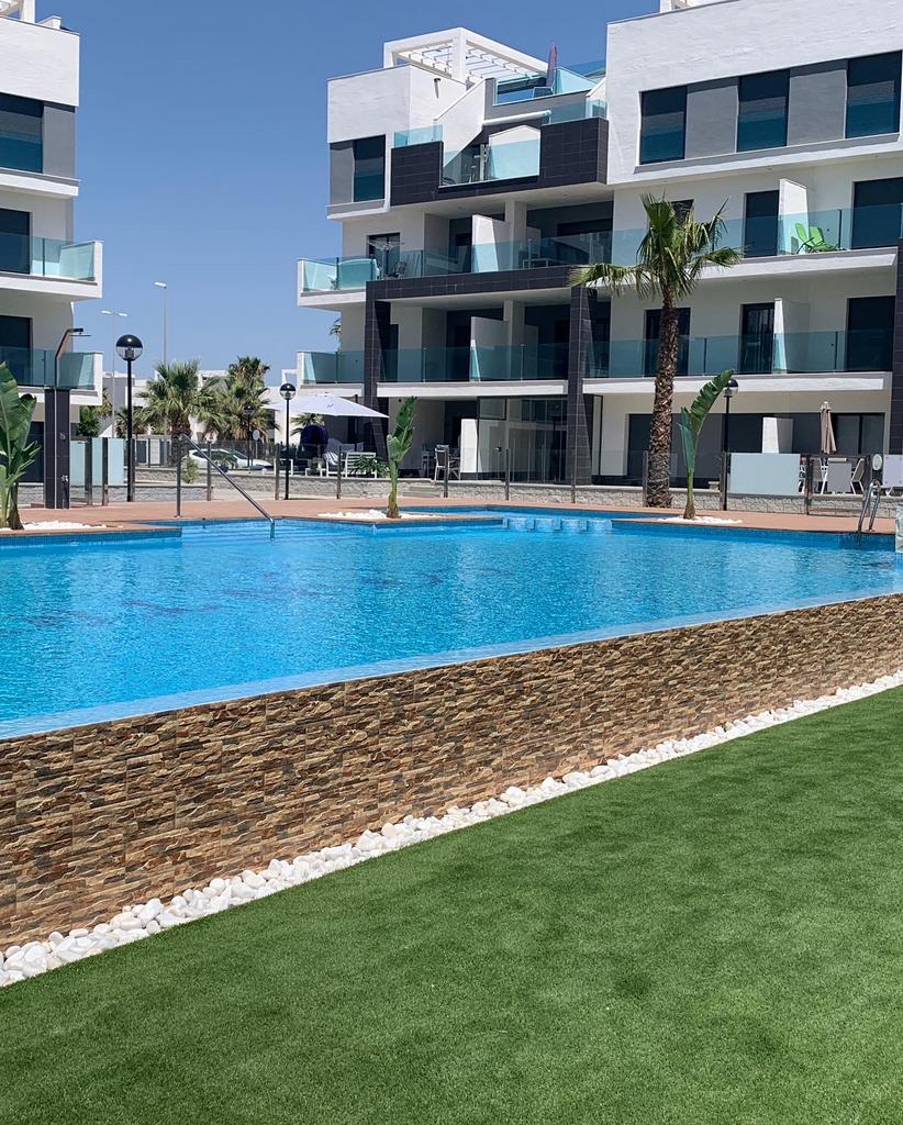 Prachtig vakantieappartement Spanje Guardamar, Vakantie, Vakantiehuizen | Spanje, 2 slaapkamers, Aan zee, Costa Blanca, Appartement
