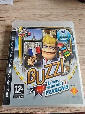 Buzz Le Plus Malin Des Français, Consoles de jeu & Jeux vidéo, Jeux | Sony PlayStation 3, Enlèvement ou Envoi, À partir de 12 ans