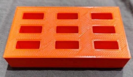 Rangement 9x  clé usb  - fait avec imprimante 3d - occasion., Informatique & Logiciels, Enlèvement ou Envoi
