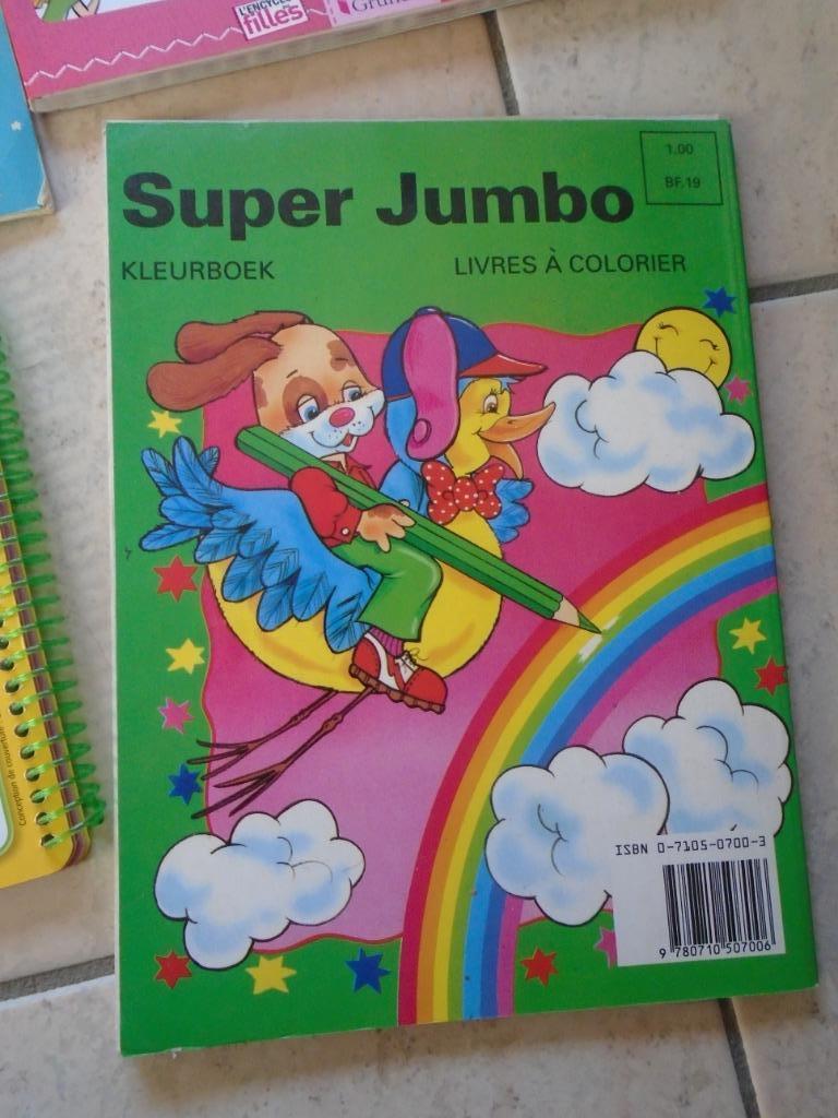 SUPER JUMBO./FETONS NOEL:LIVRES A COLORIER., Livres, Enlèvement ou Envoi, Utilisé, GRUND/NATHAN.., Non-fiction