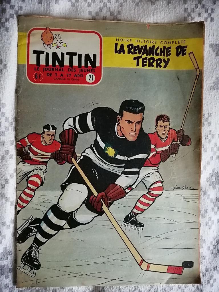 Journal de TINTIN édition Belge n21 - 25 mai 1955, Enlèvement ou Envoi, Journal ou Magazine