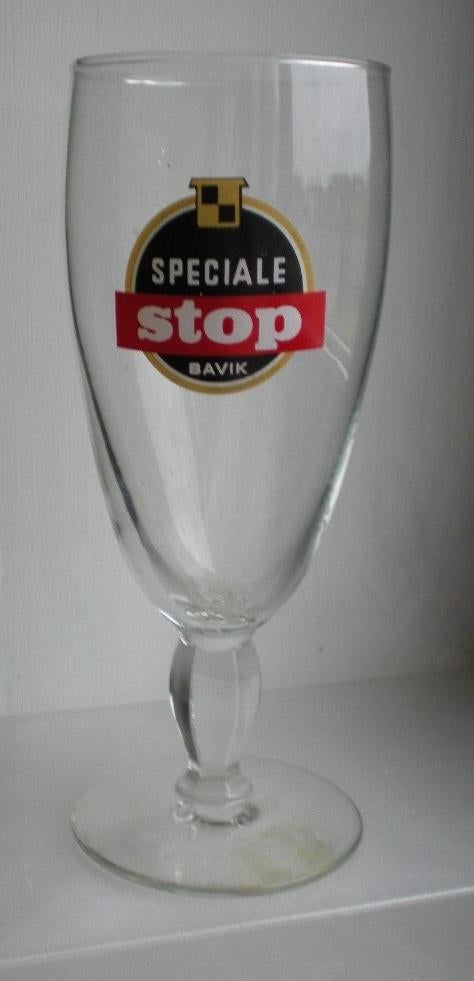 Speciale Stop BAVIK (1), Verzamelen, Ophalen of Verzenden, Zo goed als nieuw, Glas of Glazen
