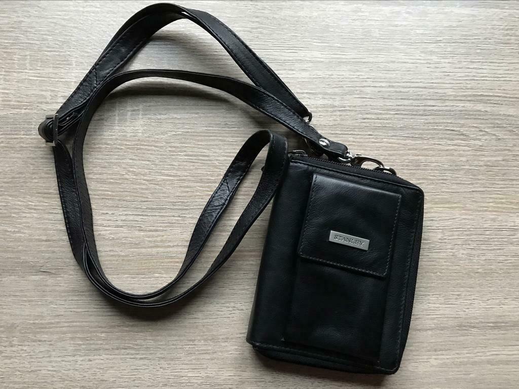 Sac portefeuille à bandoulière noir mixte Stanley, Comme neuf, Noir, Autres marques