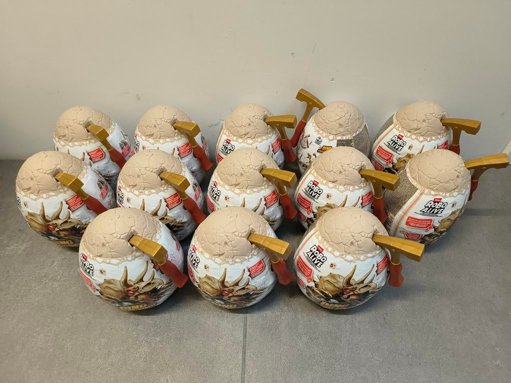 13x dinosaurus eieren (Robo Alive dino fossil find), Ophalen of Verzenden