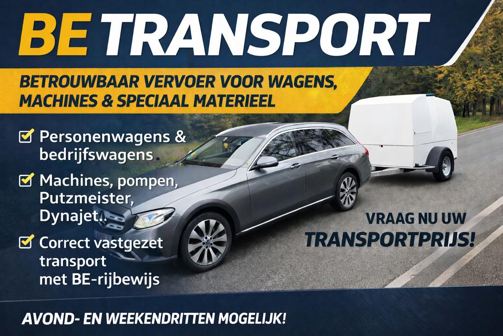 BE- Transport, Auto diversen, Aanhangers en Bagagewagens, Ophalen
