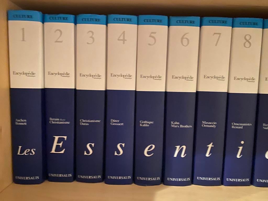 Encyclopédie, Livres, Encyclopédies, Série complète, Universalis, Enlèvement, Général