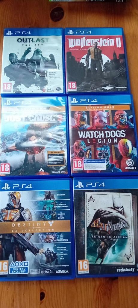 Jeux PS4, Consoles de jeu & Jeux vidéo, Enlèvement ou Envoi, Utilisé