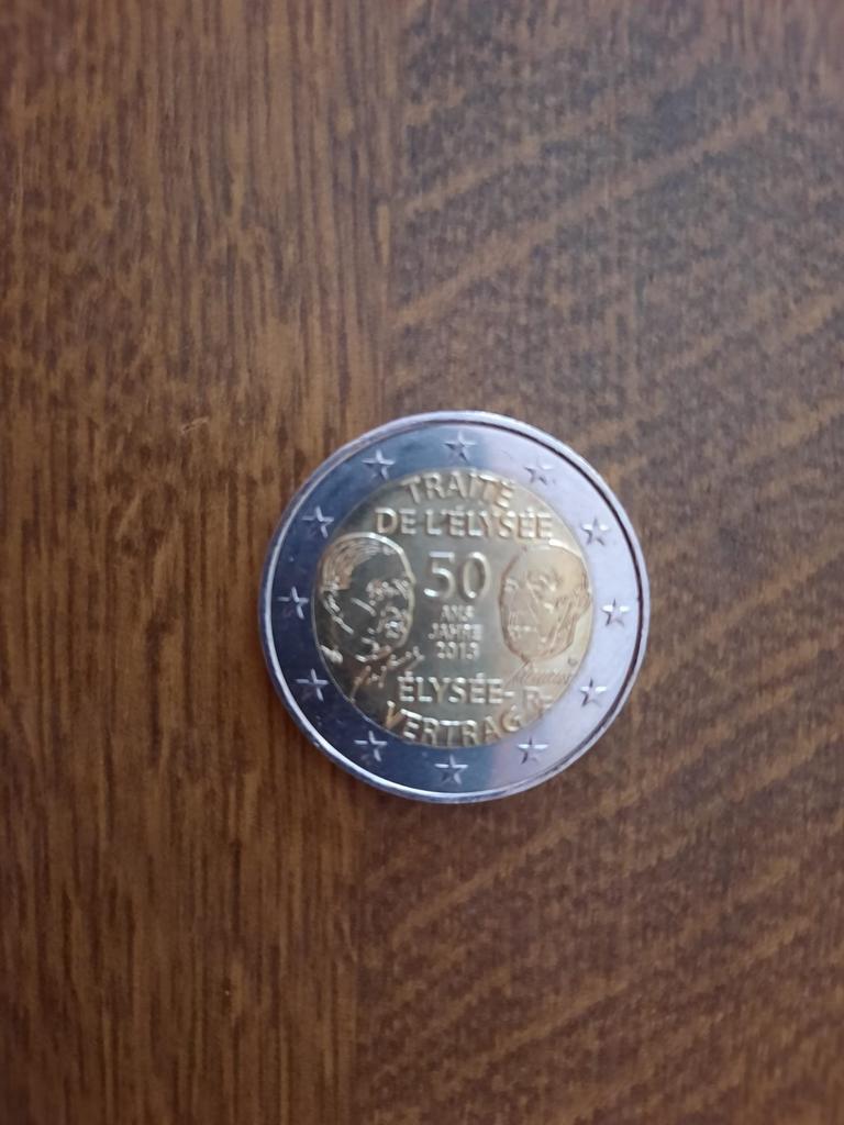 Piece 2e traité de l Élysée, Postzegels en Munten, Ophalen of Verzenden